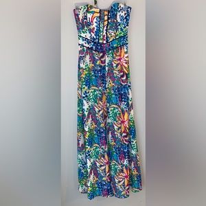 Adelyn Rae floral maxi dress